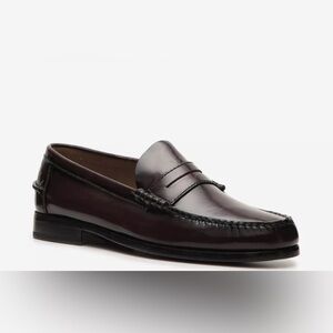 Florsheim Berkley Burgundy Leather Penny Loafers Men’s Size 12D Formal Casual